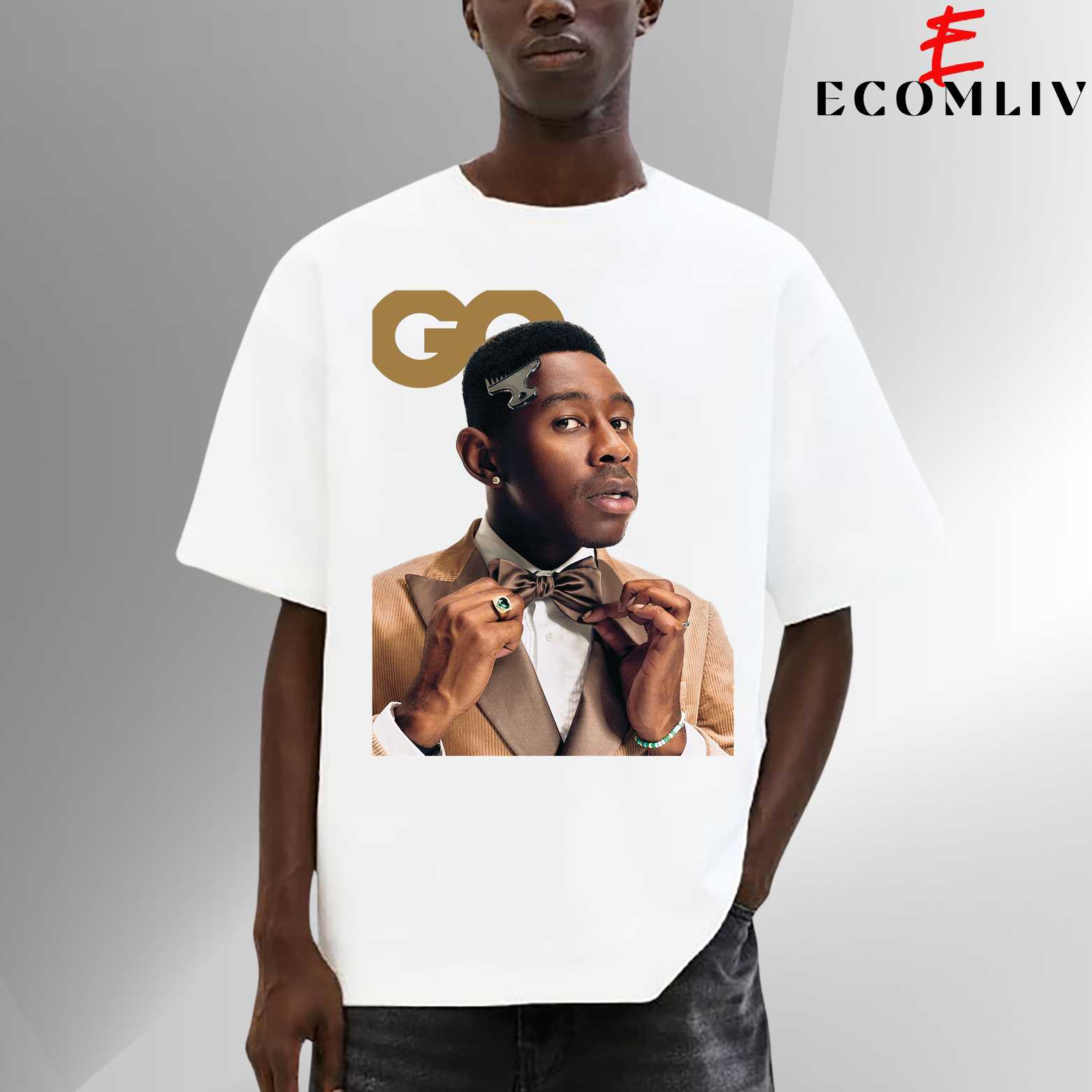 Tyler Vibe T-Shirt, Graphic Rap Wear Unisex Tee